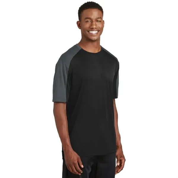 Sport-Tek PosiCharge Competitor Sleeve-Blocked Tee.