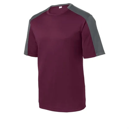 Sport-Tek PosiCharge Competitor Sleeve-Blocked Tee.