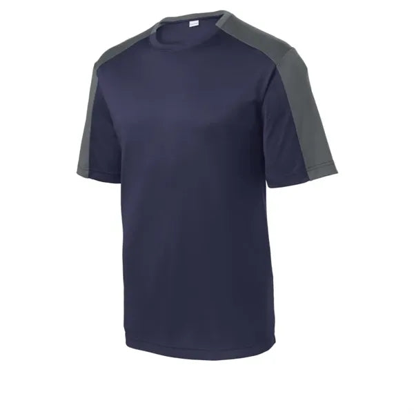 Sport-Tek PosiCharge Competitor Sleeve-Blocked Tee.