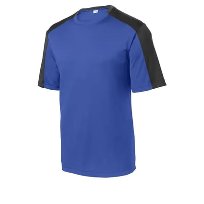 Sport-Tek PosiCharge Competitor Sleeve-Blocked Tee.