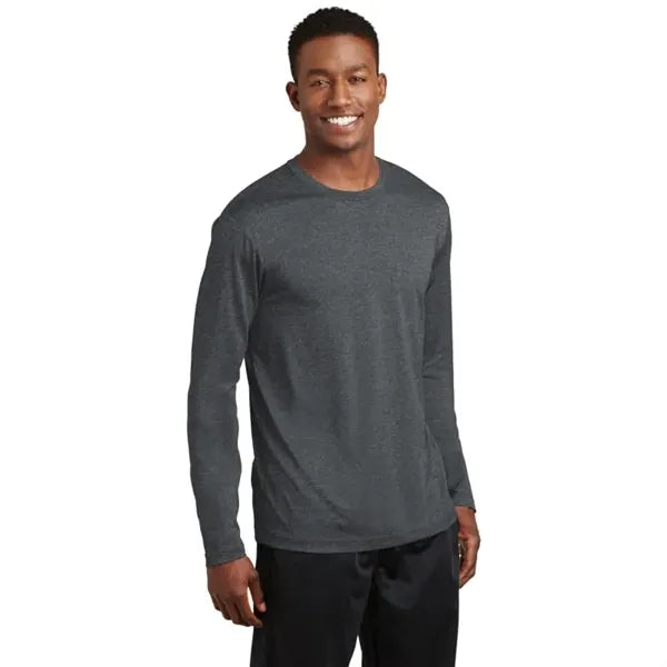Sport-Tek Long Sleeve Heather Contender Tee.