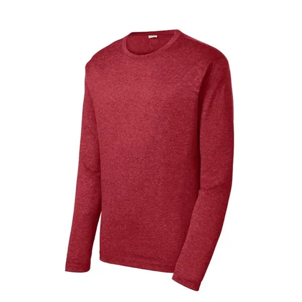 Sport-Tek Long Sleeve Heather Contender Tee.