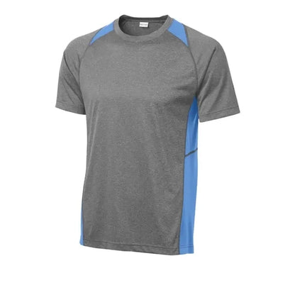 Sport-Tek Heather Colorblock Contender Tee.