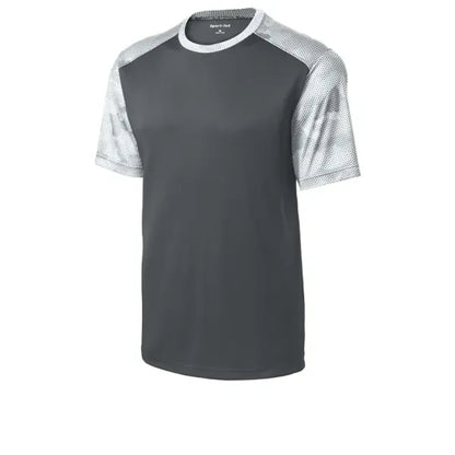 Sport-Tek CamoHex Colorblock Tee.