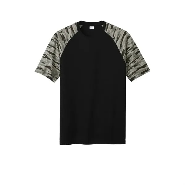 Sport-Tek Drift Camo Colorblock Tee