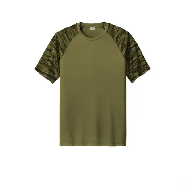 Sport-Tek Drift Camo Colorblock Tee