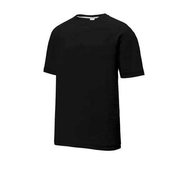 Sport-Tek PosiCharge Tri-Blend Wicking Raglan Tee.