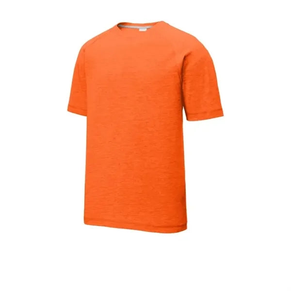 Sport-Tek PosiCharge Tri-Blend Wicking Raglan Tee.