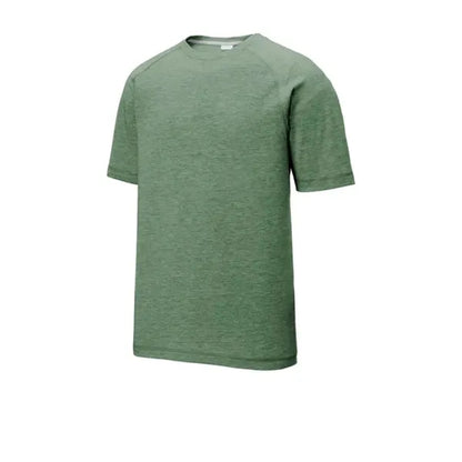 Sport-Tek PosiCharge Tri-Blend Wicking Raglan Tee.