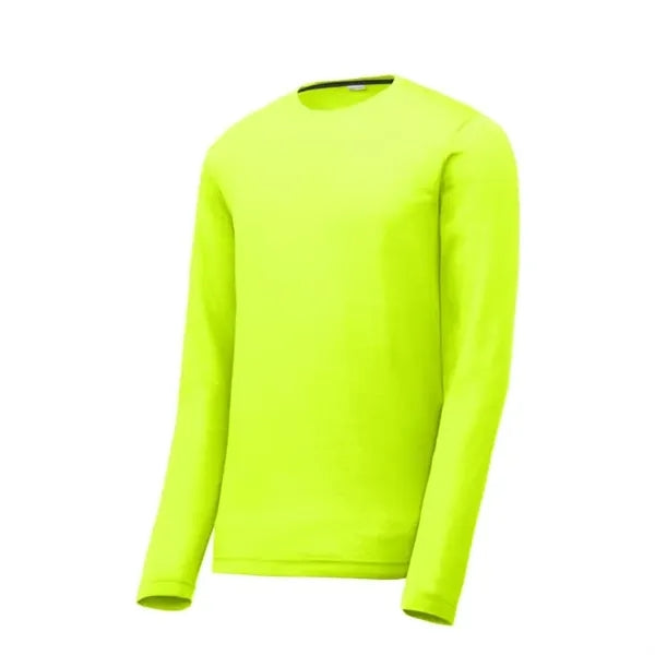 Sport-Tek Long Sleeve PosiCharge Competitor Cotton Touch ...