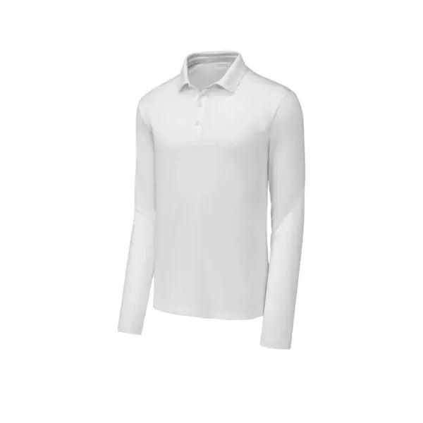 Sport-Tek Posi-UV Pro Long Sleeve Polo.