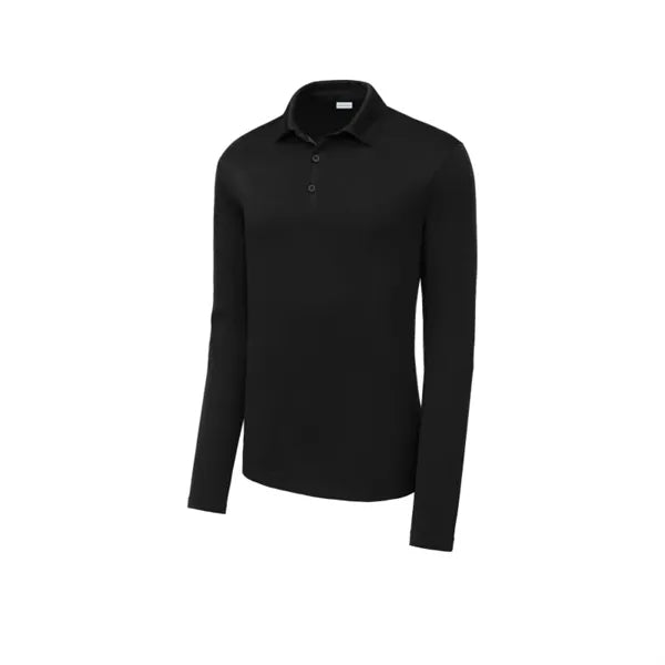 Sport-Tek Posi-UV Pro Long Sleeve Polo.