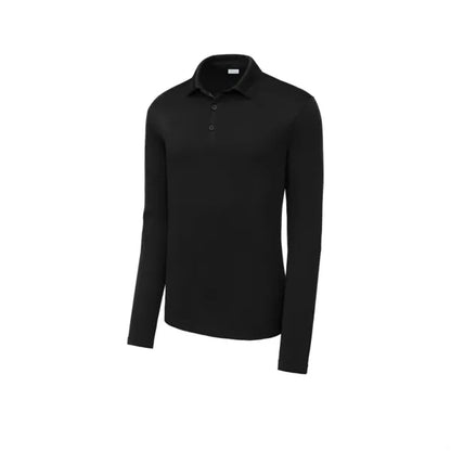 Sport-Tek Posi-UV Pro Long Sleeve Polo.