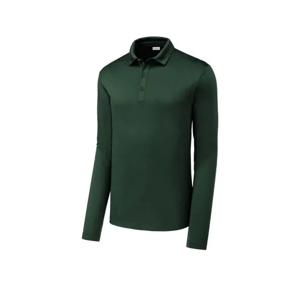 Sport-Tek Posi-UV Pro Long Sleeve Polo.