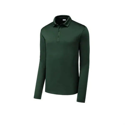 Sport-Tek Posi-UV Pro Long Sleeve Polo.