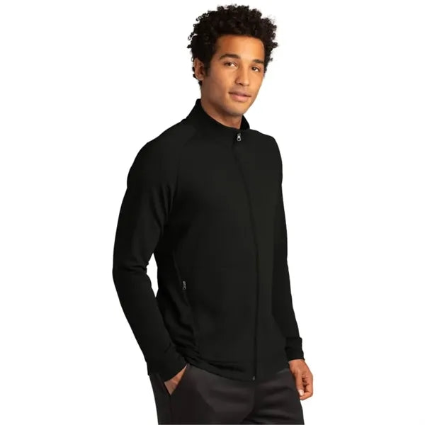 Sport-Tek Sport-Wick Flex Fleece Full-Zip.