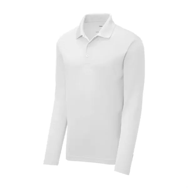 Sport-Tek PosiCharge RacerMesh Long Sleeve Polo.