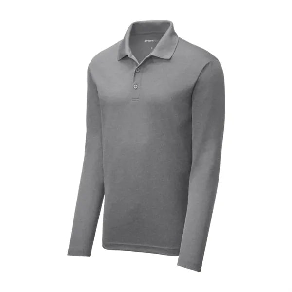Sport-Tek PosiCharge RacerMesh Long Sleeve Polo.