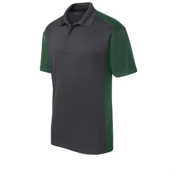 Sport-Tek Colorblock Micropique Sport-Wick Polo.