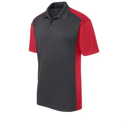 Sport-Tek Colorblock Micropique Sport-Wick Polo.