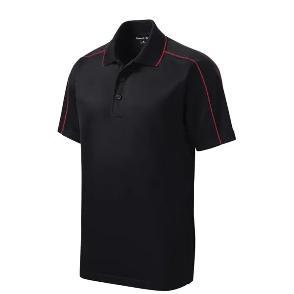 Sport-Tek Micropique Sport-Wick Piped Polo.