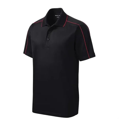 Sport-Tek Micropique Sport-Wick Piped Polo.