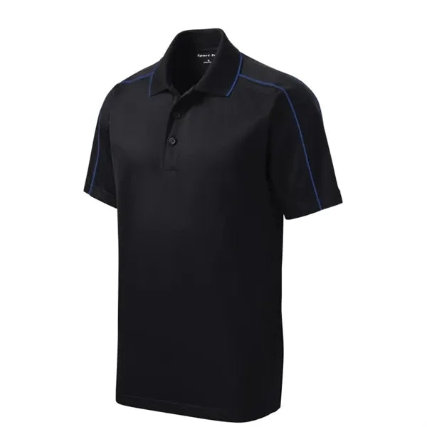 Sport-Tek Micropique Sport-Wick Piped Polo.