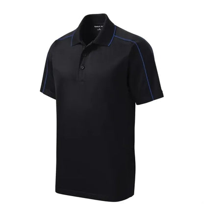 Sport-Tek Micropique Sport-Wick Piped Polo.