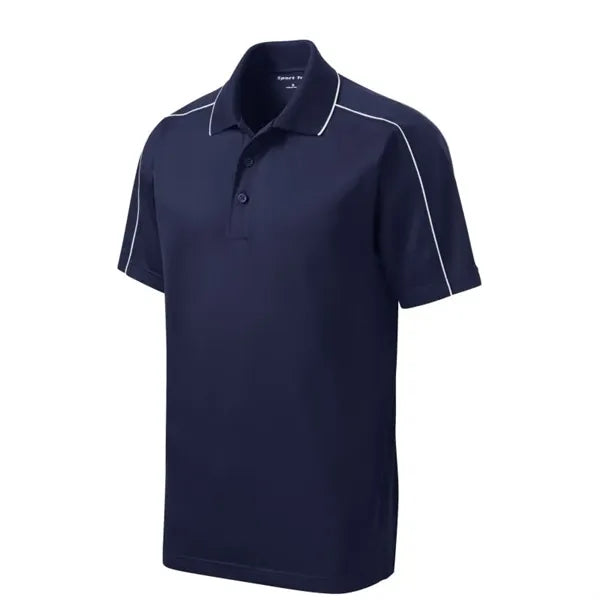 Sport-Tek Micropique Sport-Wick Piped Polo.