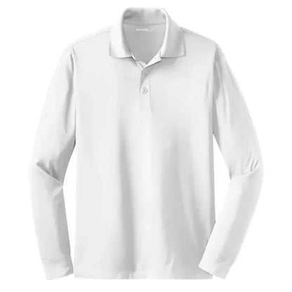 Sport-Tek Long Sleeve Micropique Sport-Wick Polo.