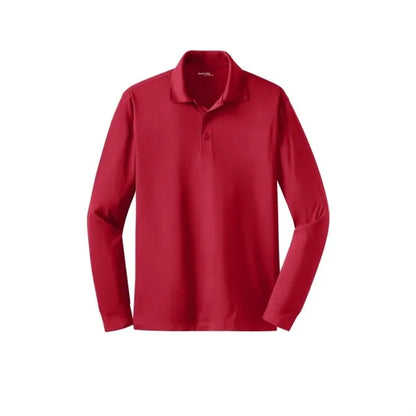 Sport-Tek Long Sleeve Micropique Sport-Wick Polo.
