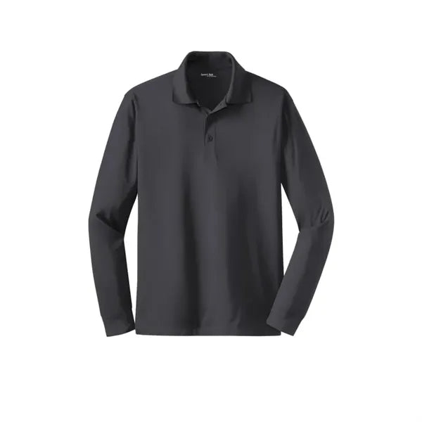 Sport-Tek Long Sleeve Micropique Sport-Wick Polo.