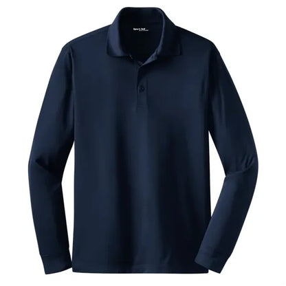Sport-Tek Long Sleeve Micropique Sport-Wick Polo.