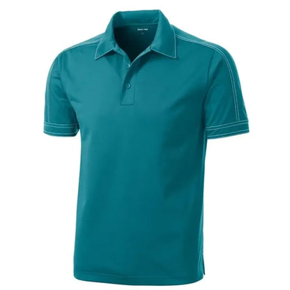 Sport-Tek Contrast Stitch Micropique Sport-Wick Polo.