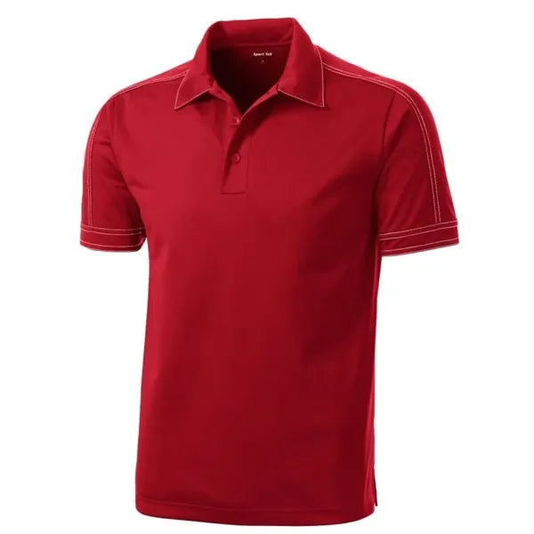 Sport-Tek Contrast Stitch Micropique Sport-Wick Polo.