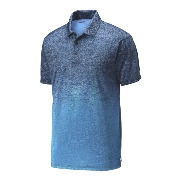 Sport-Tek Ombre Heather Polo.