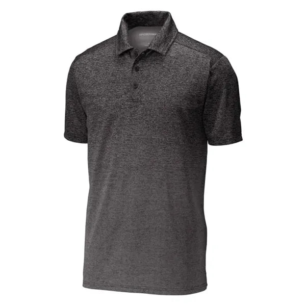 Sport-Tek Ombre Heather Polo.