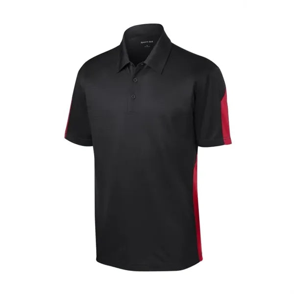 Sport-Tek PosiCharge Active Textured Colorblock Polo.