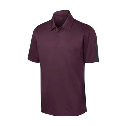 Sport-Tek PosiCharge Active Textured Colorblock Polo.