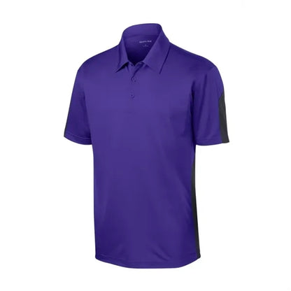 Sport-Tek PosiCharge Active Textured Colorblock Polo.