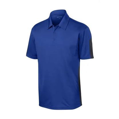 Sport-Tek PosiCharge Active Textured Colorblock Polo.