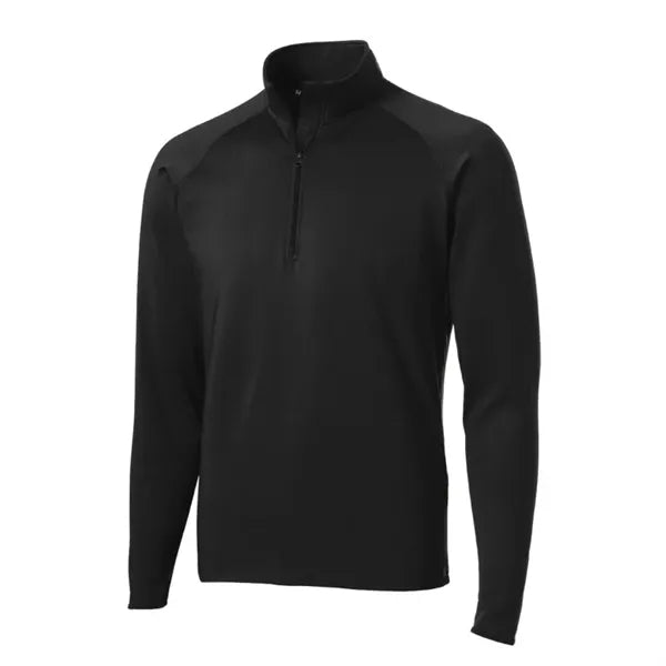 Sport-Tek Sport-Wick Stretch 1/4-Zip Pullover.