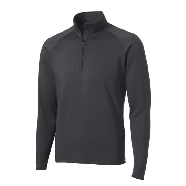 Sport-Tek Sport-Wick Stretch 1/4-Zip Pullover.