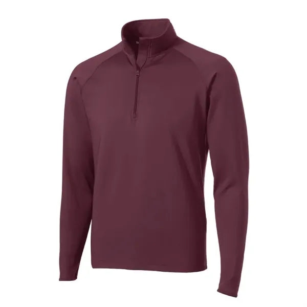 Sport-Tek Sport-Wick Stretch 1/4-Zip Pullover.