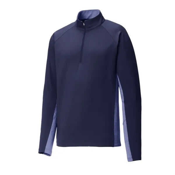 Sport-Tek Sport-Wick Stretch Contrast 1/4-Zip Pullover.