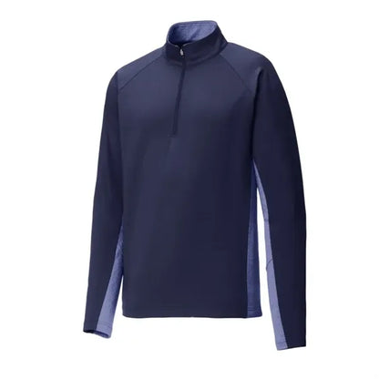 Sport-Tek Sport-Wick Stretch Contrast 1/4-Zip Pullover.