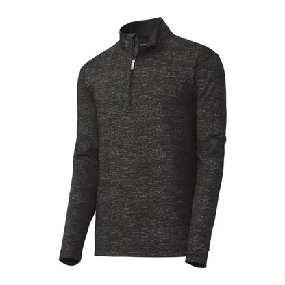 Sport-Tek Sport-Wick Stretch Reflective Heather 1/2-Zip P...