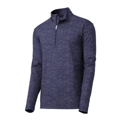 Sport-Tek Sport-Wick Stretch Reflective Heather 1/2-Zip P...