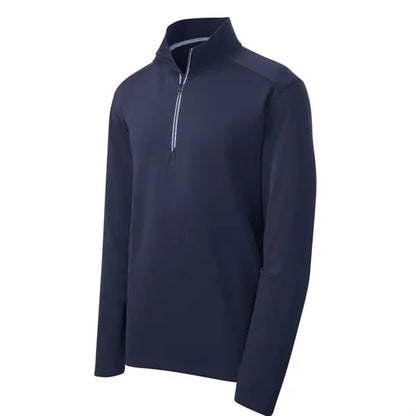 Sport-Tek Sport-Wick Textured 1/4-Zip Pullover.