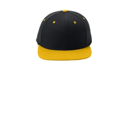 Sport-Tek YP Classics Flat Bill Snapback Cap.